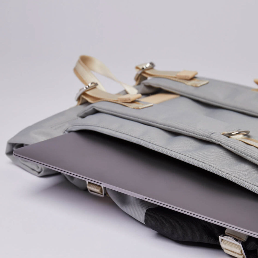 
                      
                        Sandqvist Backpack Bernt grey multi/black
                      
                    