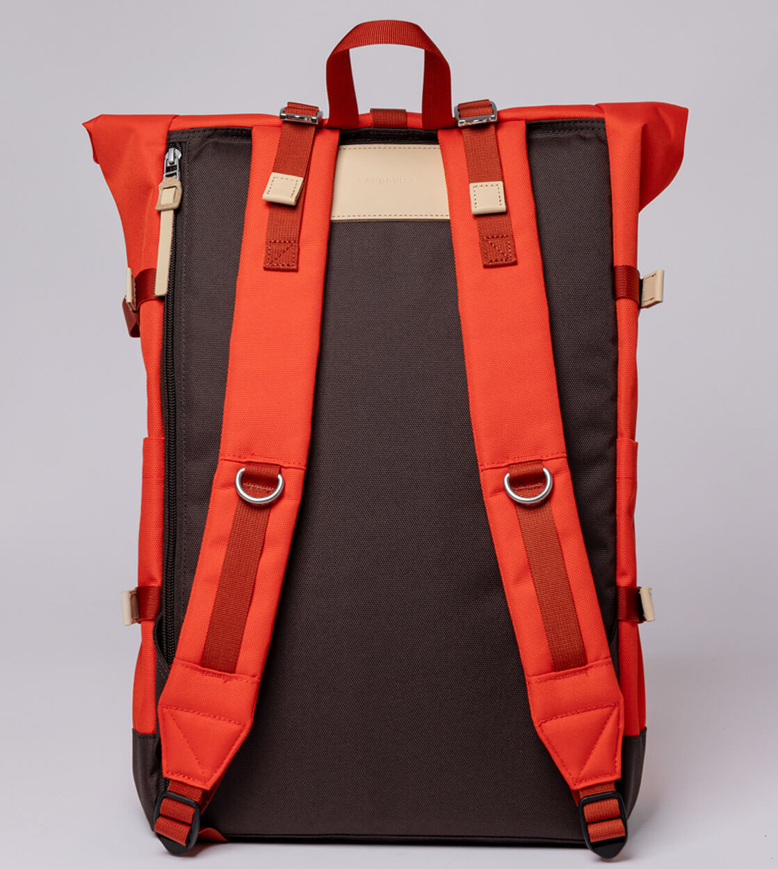 Sandqvist Backpack Bernt red orange