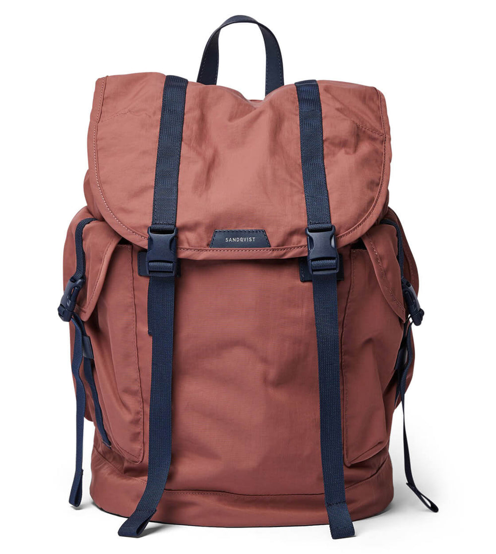 Sandqvist Backpack Charlie red maroon
