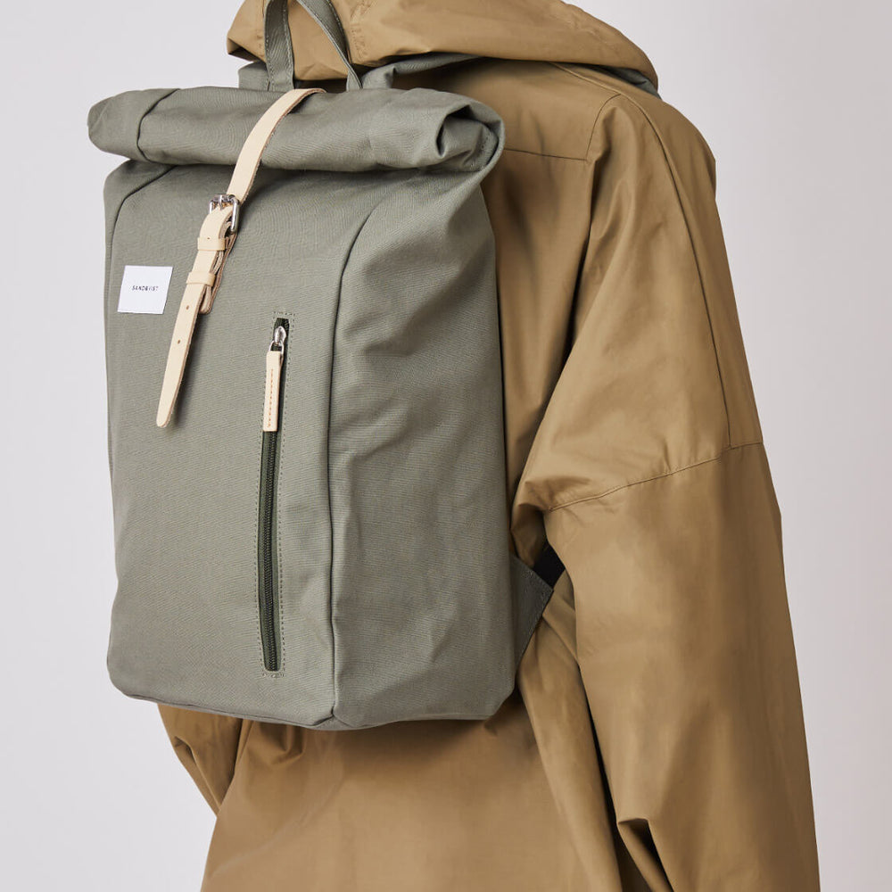 
                      
                        Sandqvist Backpack Dante green dusty
                      
                    