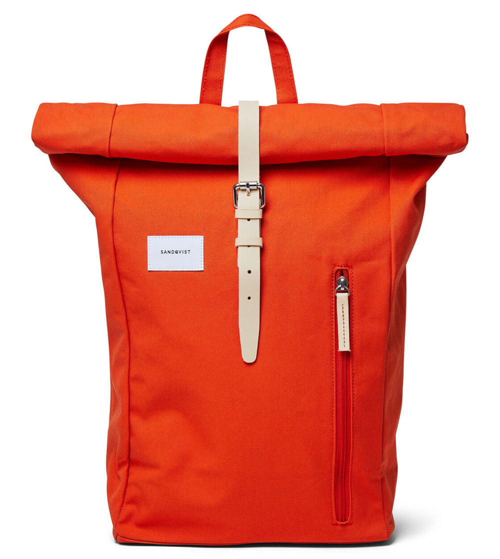 Sandqvist Backpack Dante orange poppy red