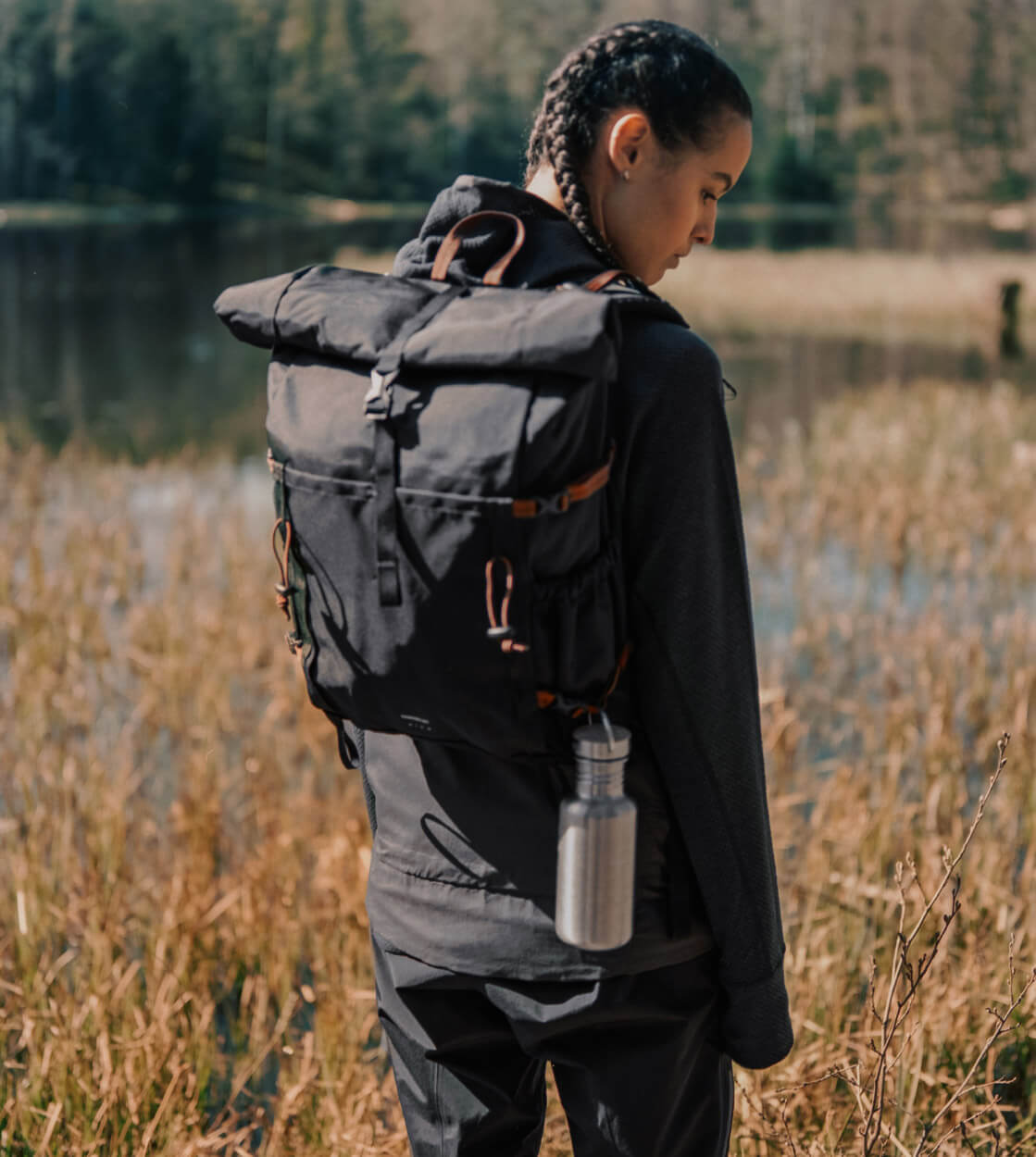 Sandqvist Backpack Forest Hike black