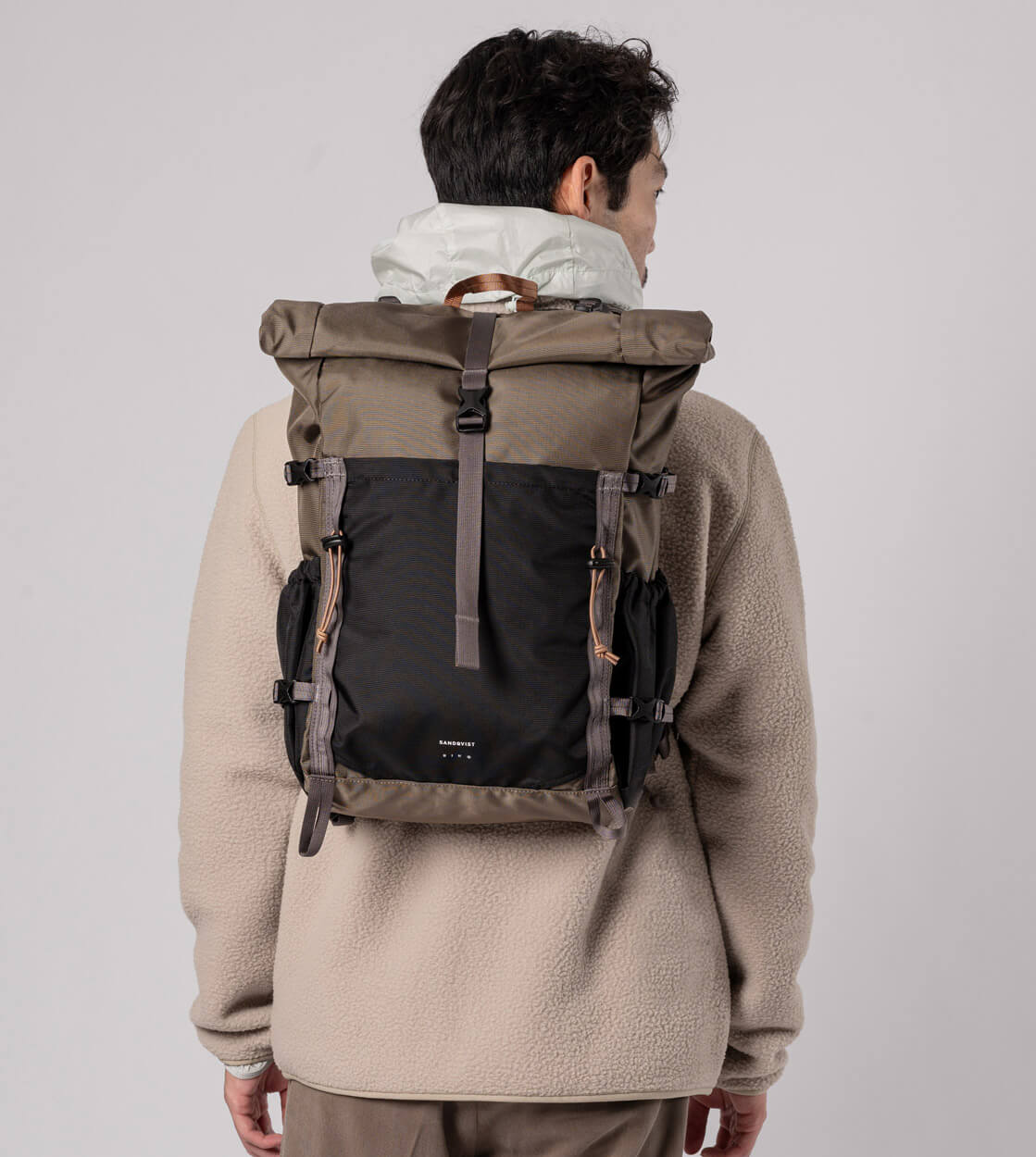 Sandqvist Backpack Forest Hike brown multi