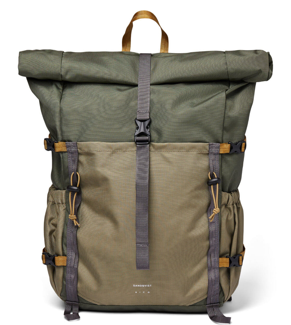 Sandqvist Backpack Forest Hike green multi trekk/leaf