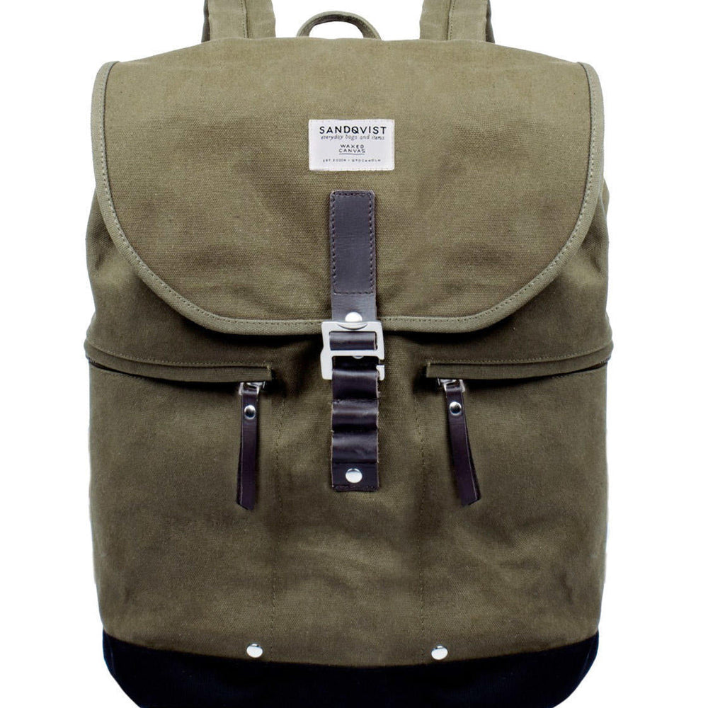 
                      
                        Sandqvist Backpack Gary Waxed green olive
                      
                    