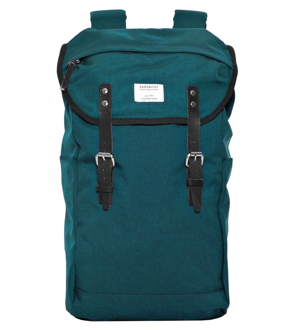 Sandqvist Backpack Hans blue petrol