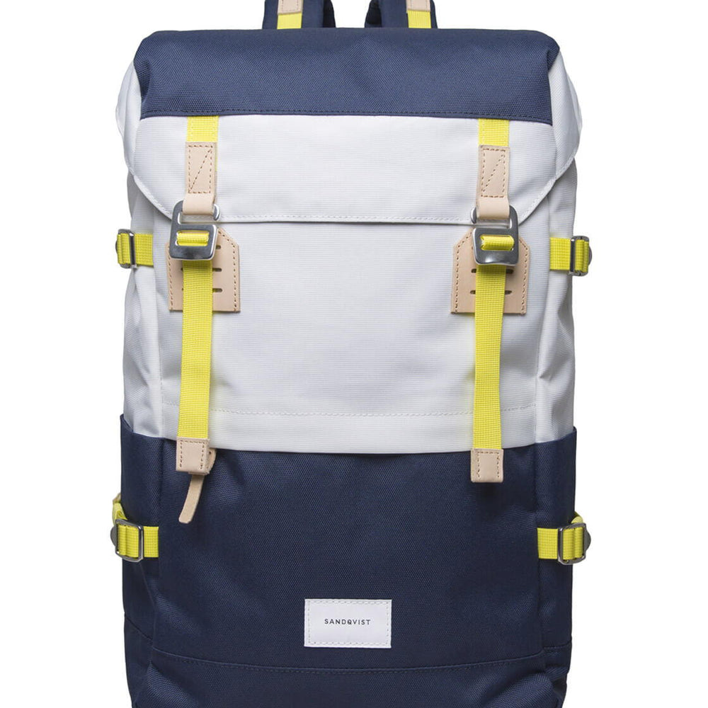 
                      
                        Sandqvist Backpack Harald blue/multi white off
                      
                    