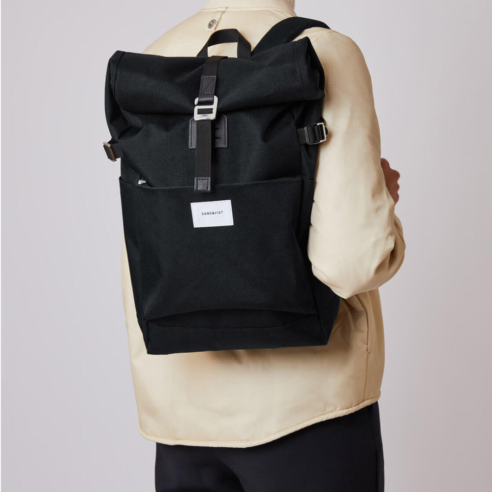 Sandqvist Backpack Ilon black