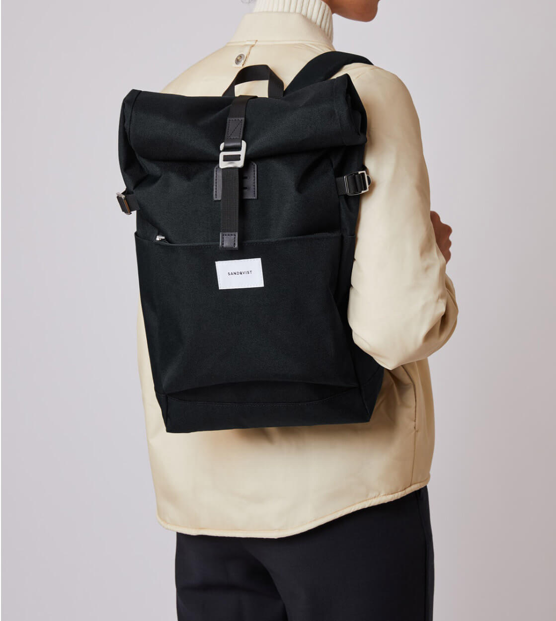 Sandqvist Backpack Ilon black