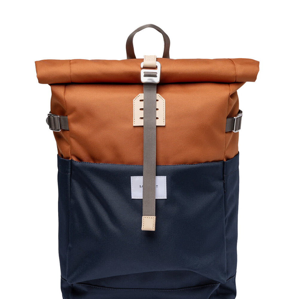 Sandqvist Backpack Ilon blue fox red