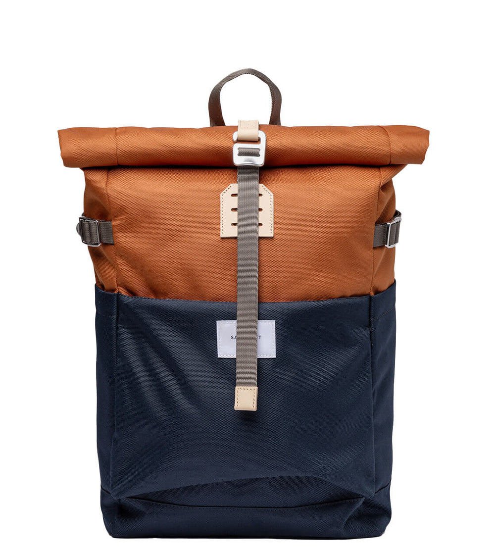 Sandqvist Backpack Ilon blue fox red