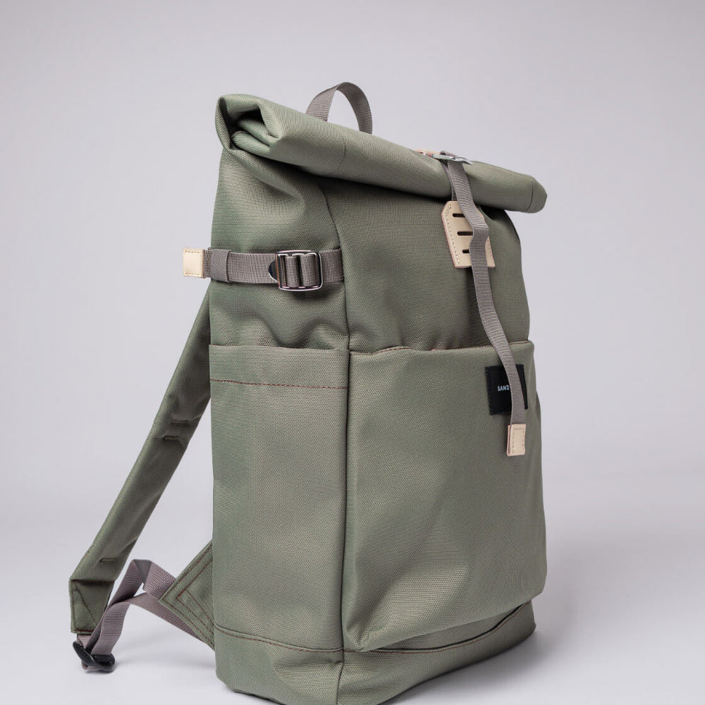 Sandqvist Backpack Ilon green clover