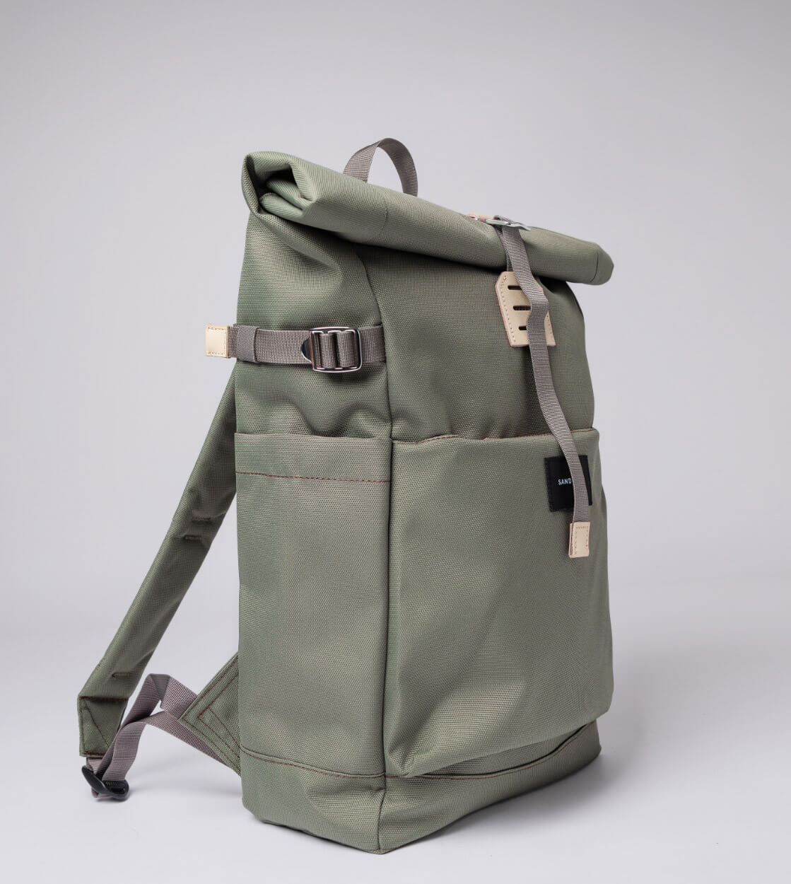 Sandqvist Backpack Ilon green clover