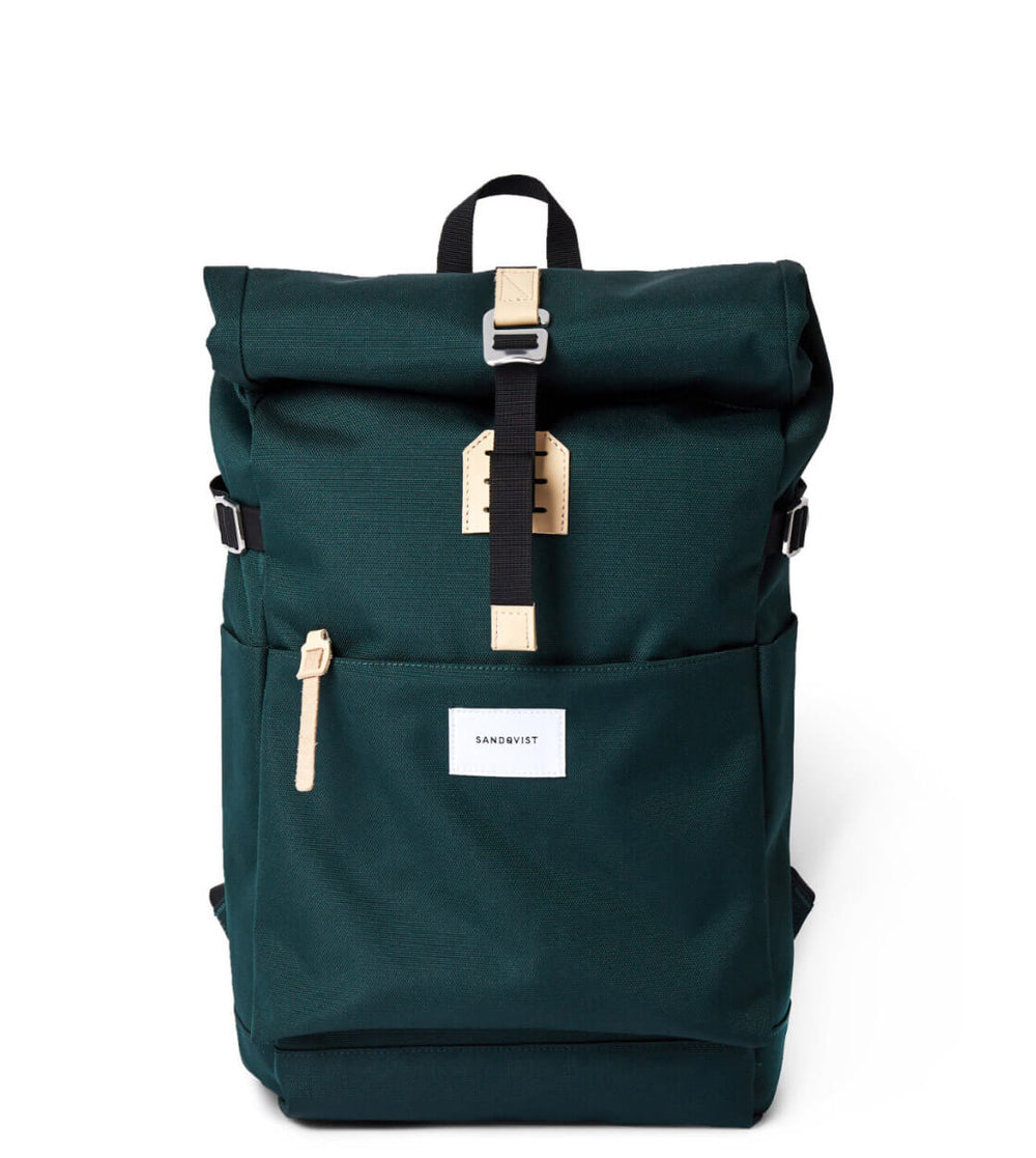 Sandqvist Backpack Ilon green dark