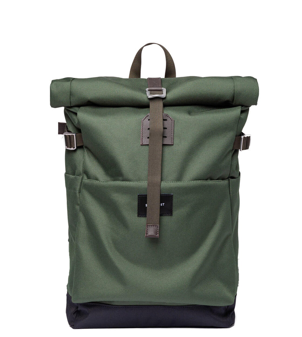 Sandqvist Backpack Ilon green dawn