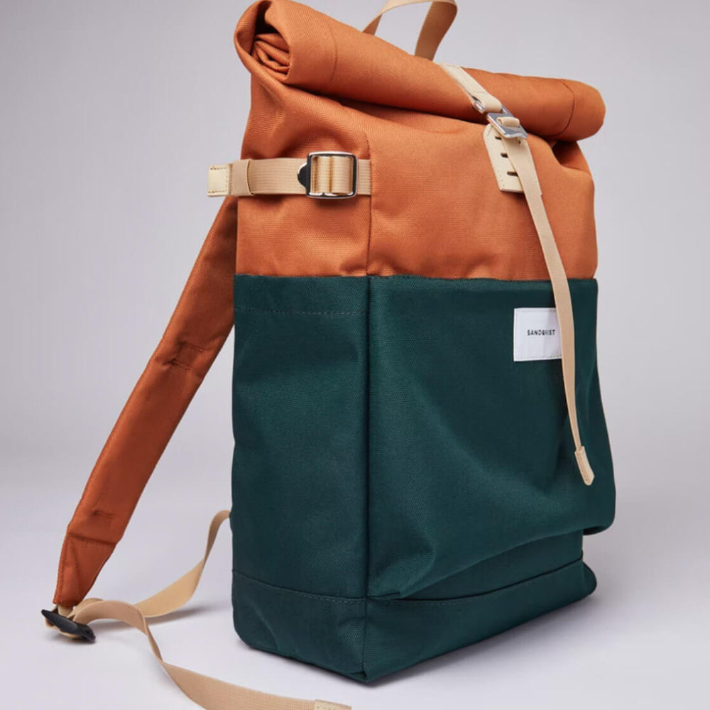 
                      
                        Sandqvist Backpack Ilon green multi dark/orange
                      
                    