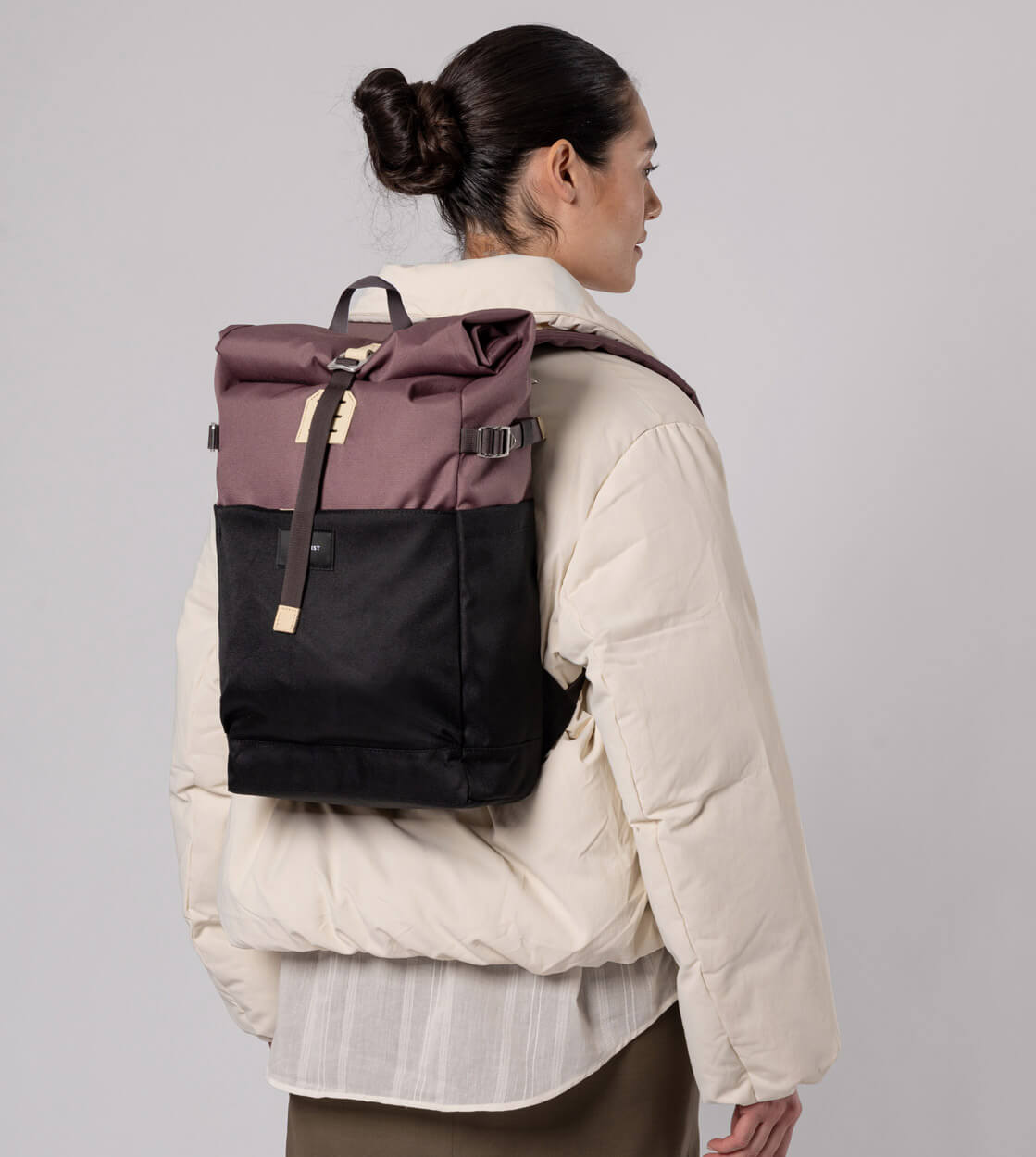 Sandqvist Backpack Ilon purple multi lilac dawn