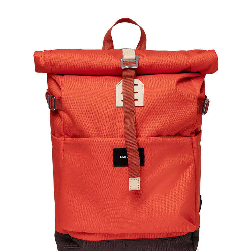 Sandqvist Backpack Ilon red orange