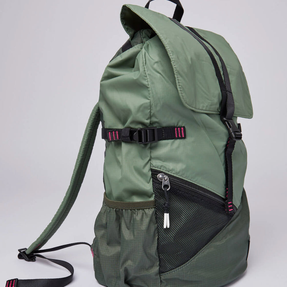 
                      
                        Sandqvist Backpack Kasper LW green multi dusty
                      
                    