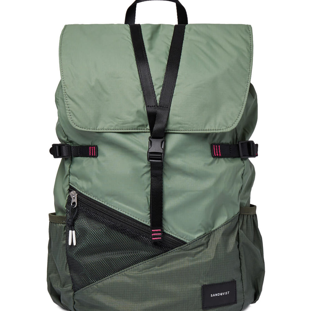 
                      
                        Sandqvist Backpack Kasper LW green multi dusty
                      
                    