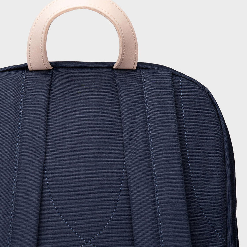 
                      
                        Sandqvist Backpack Kim Grand blue/natural leather
                      
                    