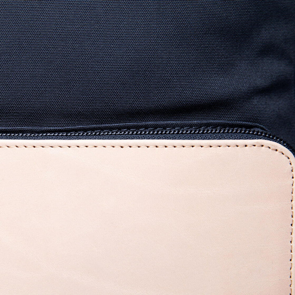 
                      
                        Sandqvist Backpack Kim Grand blue/natural leather
                      
                    