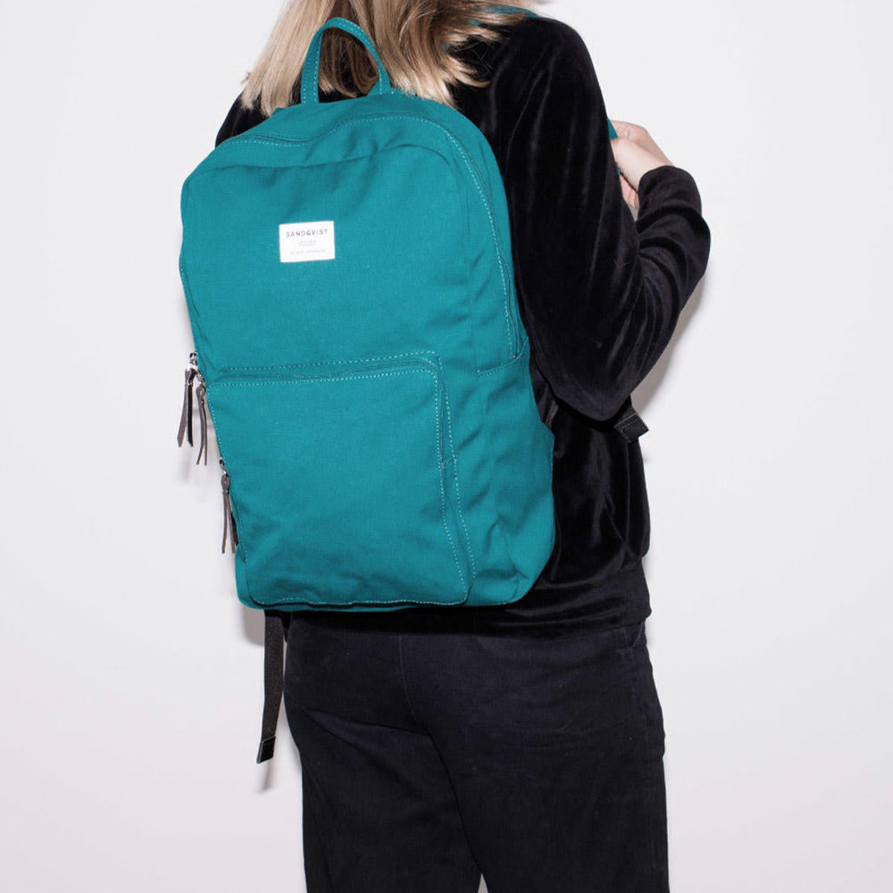 
                      
                        Sandqvist Backpack Kim blue petrol
                      
                    