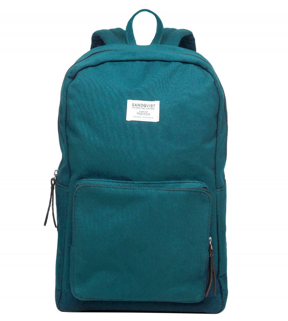Sandqvist Backpack Kim blue petrol