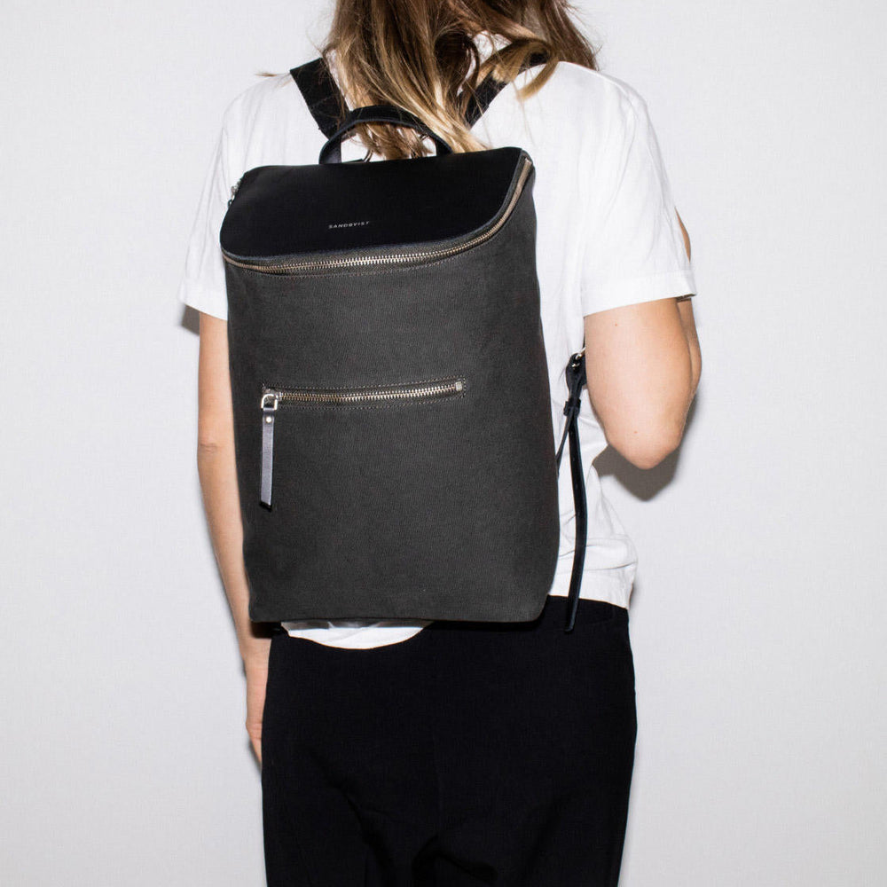 
                      
                        Sandqvist Backpack Mika green beluga
                      
                    