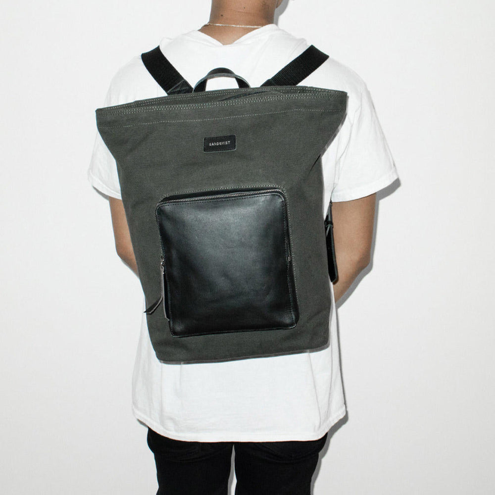 
                      
                        Sandqvist Backpack Misha green beluga
                      
                    