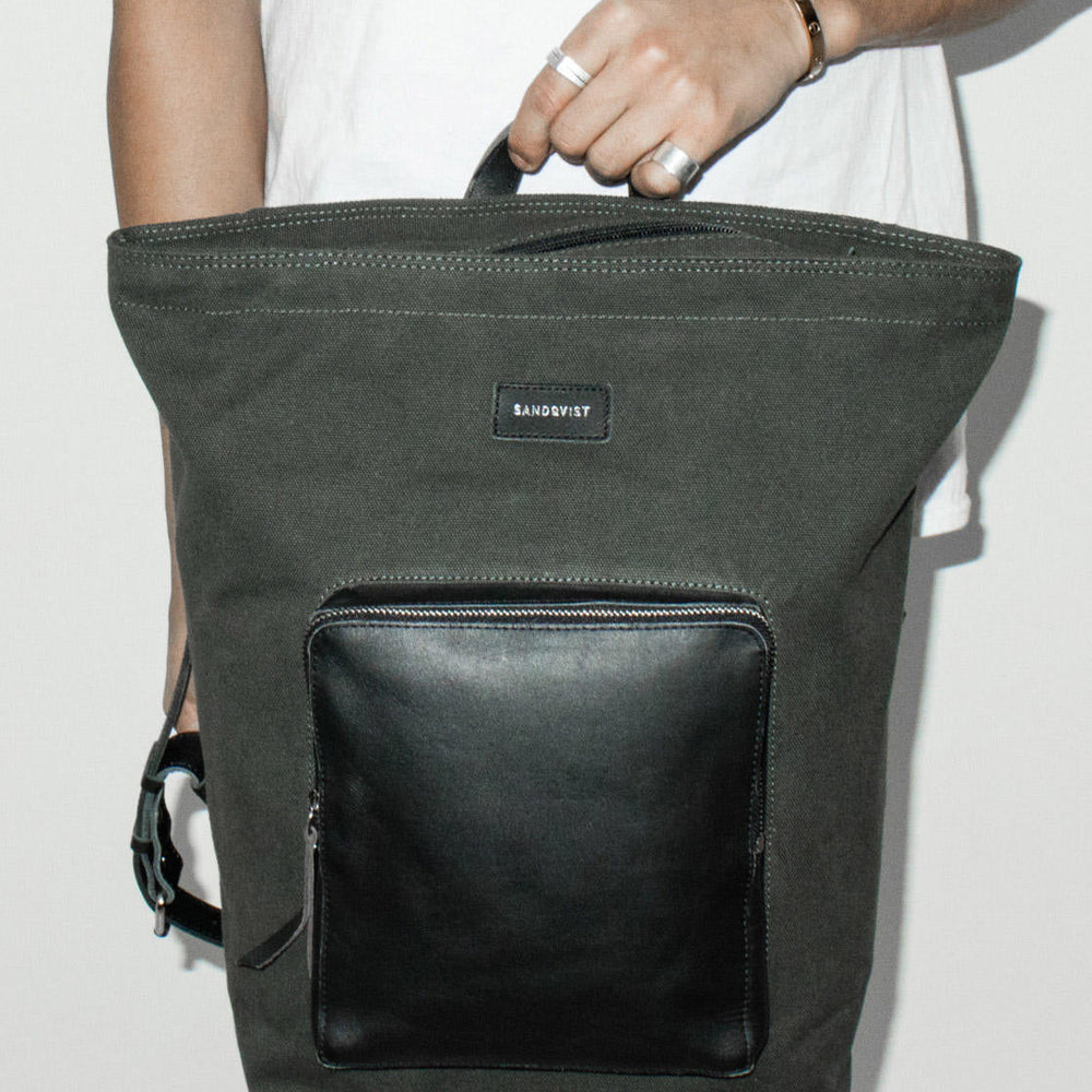 
                      
                        Sandqvist Backpack Misha green beluga
                      
                    
