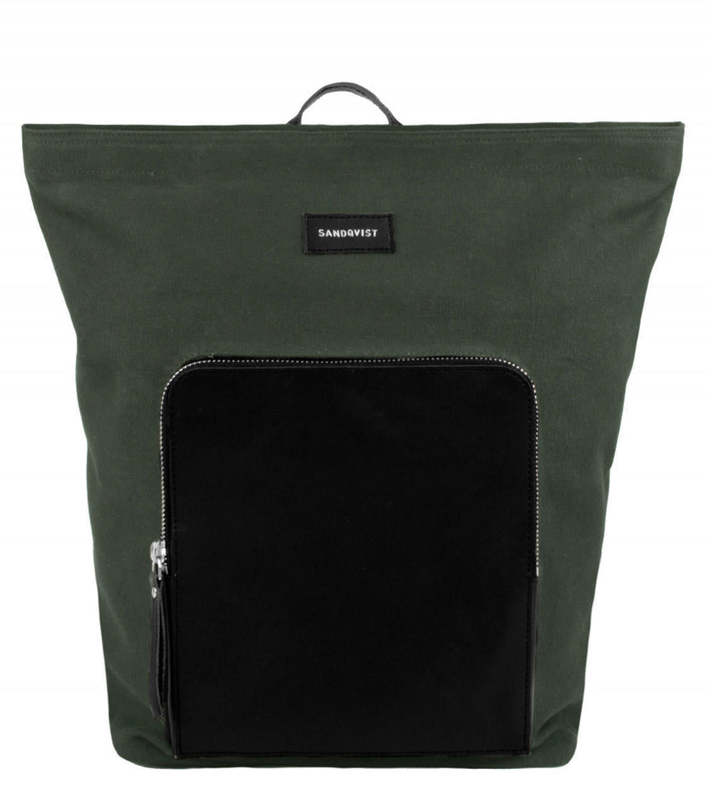 Sandqvist Backpack Misha green beluga