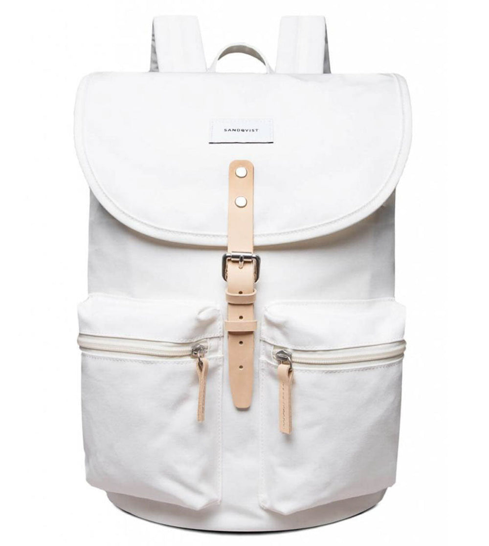 Sandqvist Backpack Roald white off