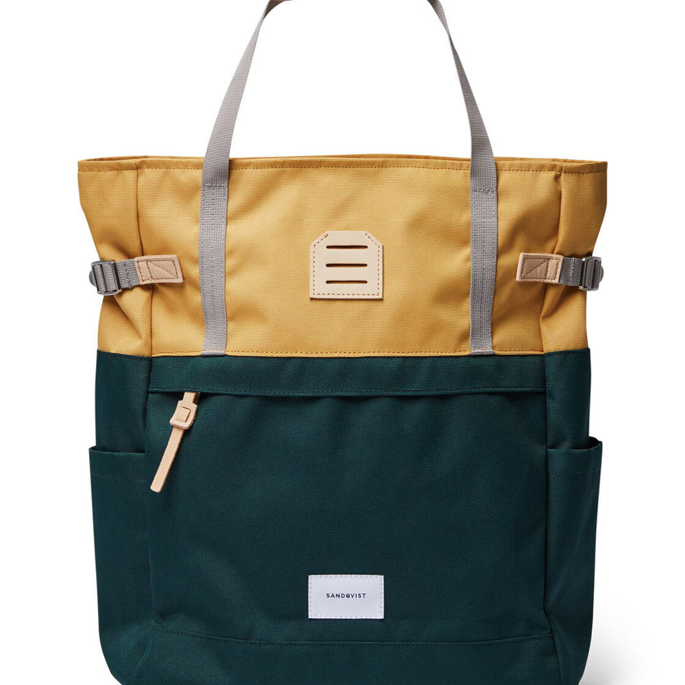 
                      
                        Sandqvist Backpack Roger multi honey yellow/dark green
                      
                    