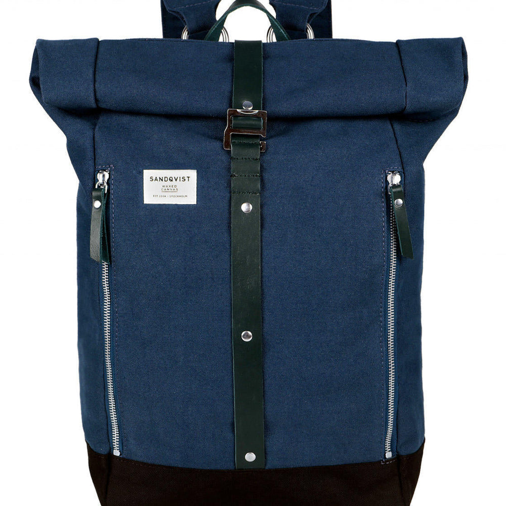 
                      
                        Sandqvist Backpack Rolf Waxed blue
                      
                    