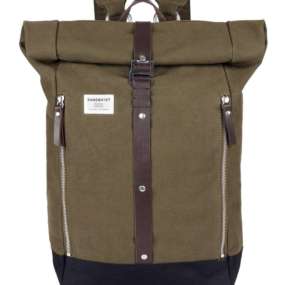 
                      
                        Sandqvist Backpack Rolf Waxed green olive
                      
                    