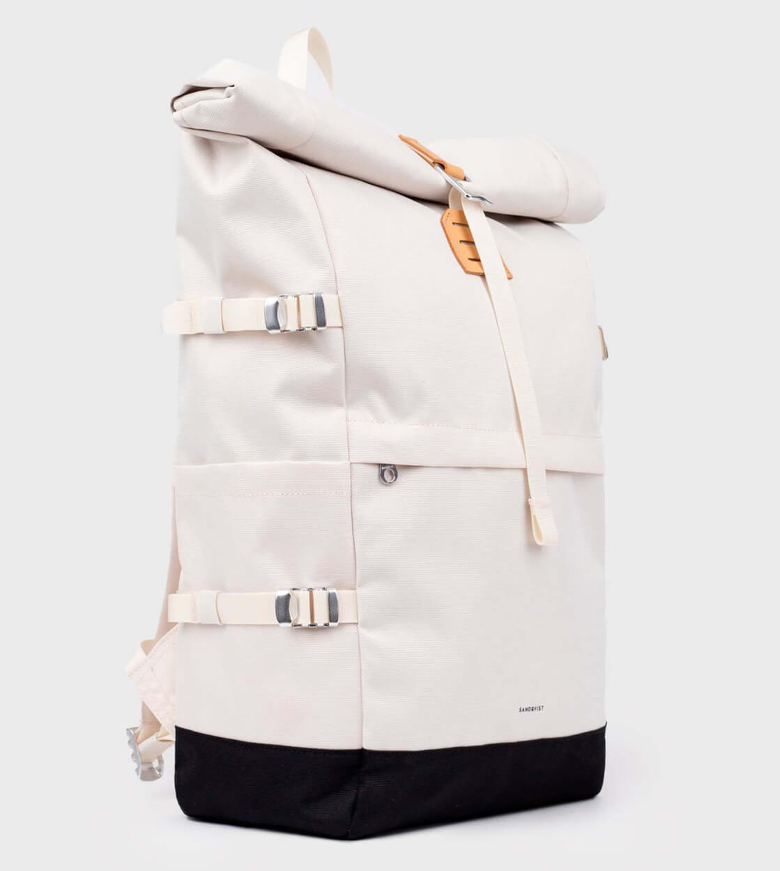 Sandqvist Backpack Rolltop L Icon beige birch