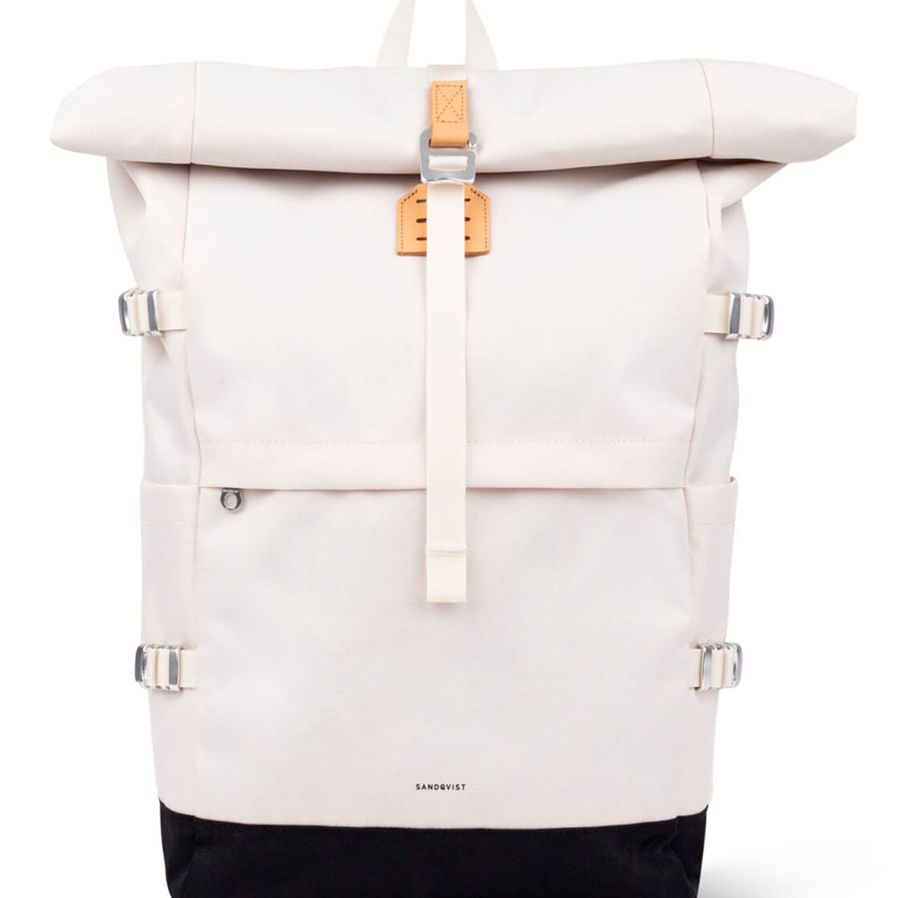 Sandqvist Backpack Rolltop L Icon beige birch