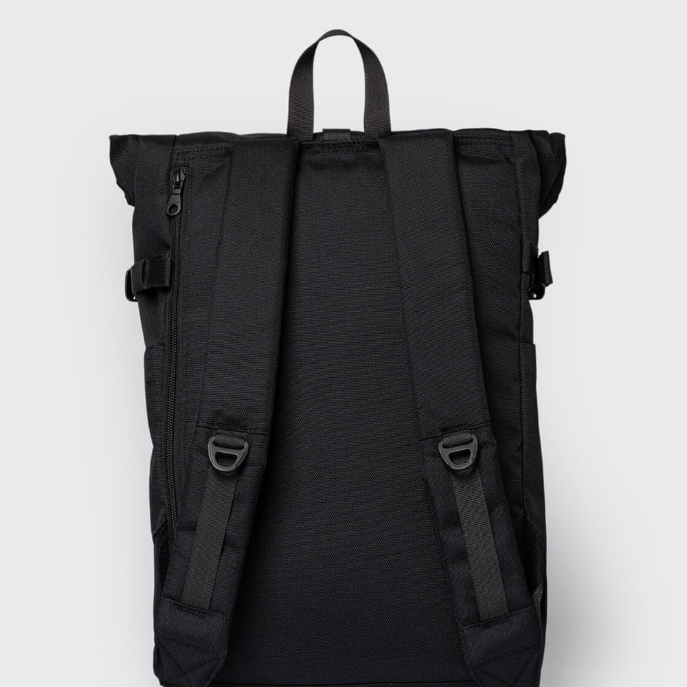 
                      
                        Sandqvist Backpack Rolltop M Icon black/black with black leather
                      
                    