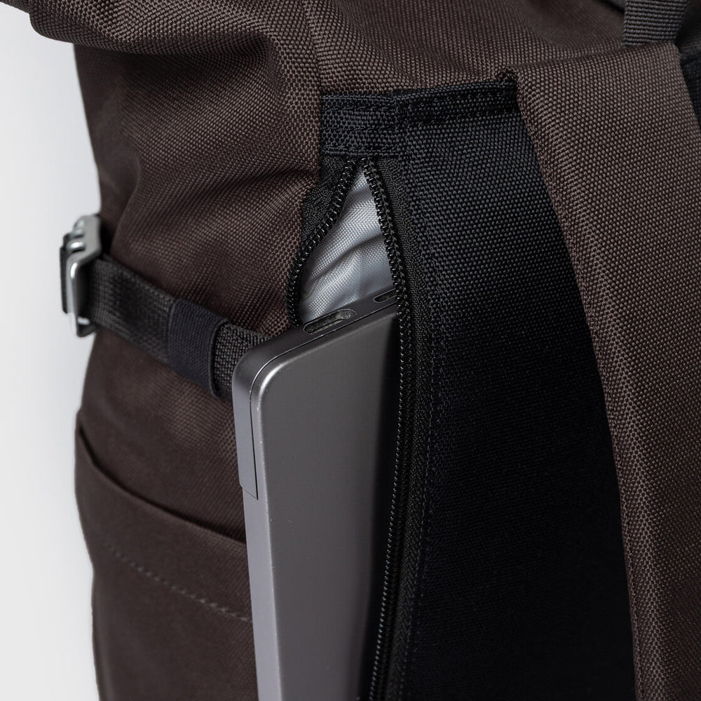 
                      
                        Sandqvist Backpack Rolltop M Icon brown with natural leather
                      
                    