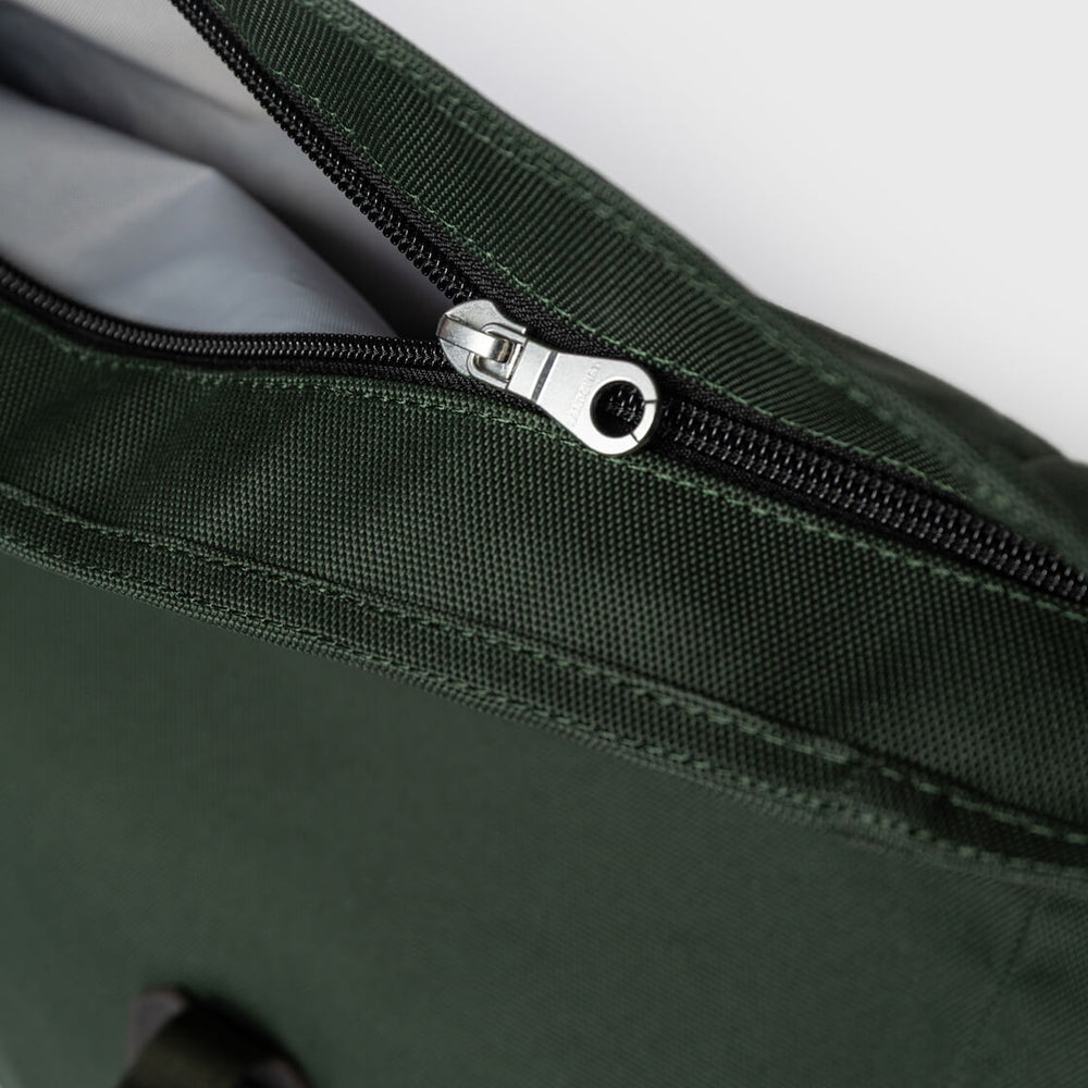 
                      
                        Sandqvist Backpack Rolltop M Icon green dawn with dark brown leather
                      
                    