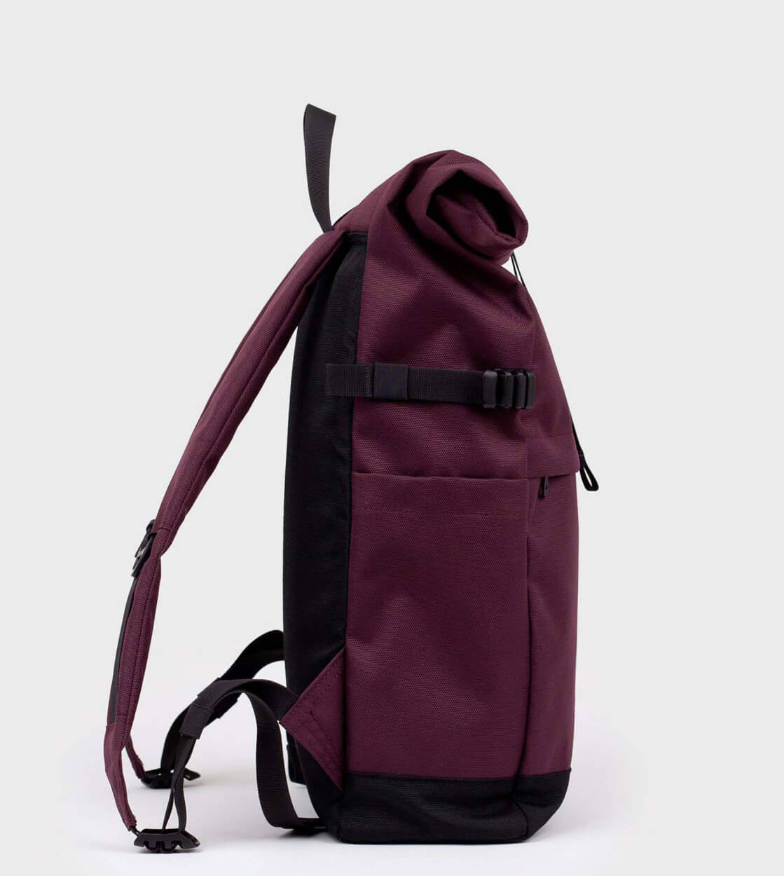 Sandqvist Backpack Rolltop M Icon red cabernet