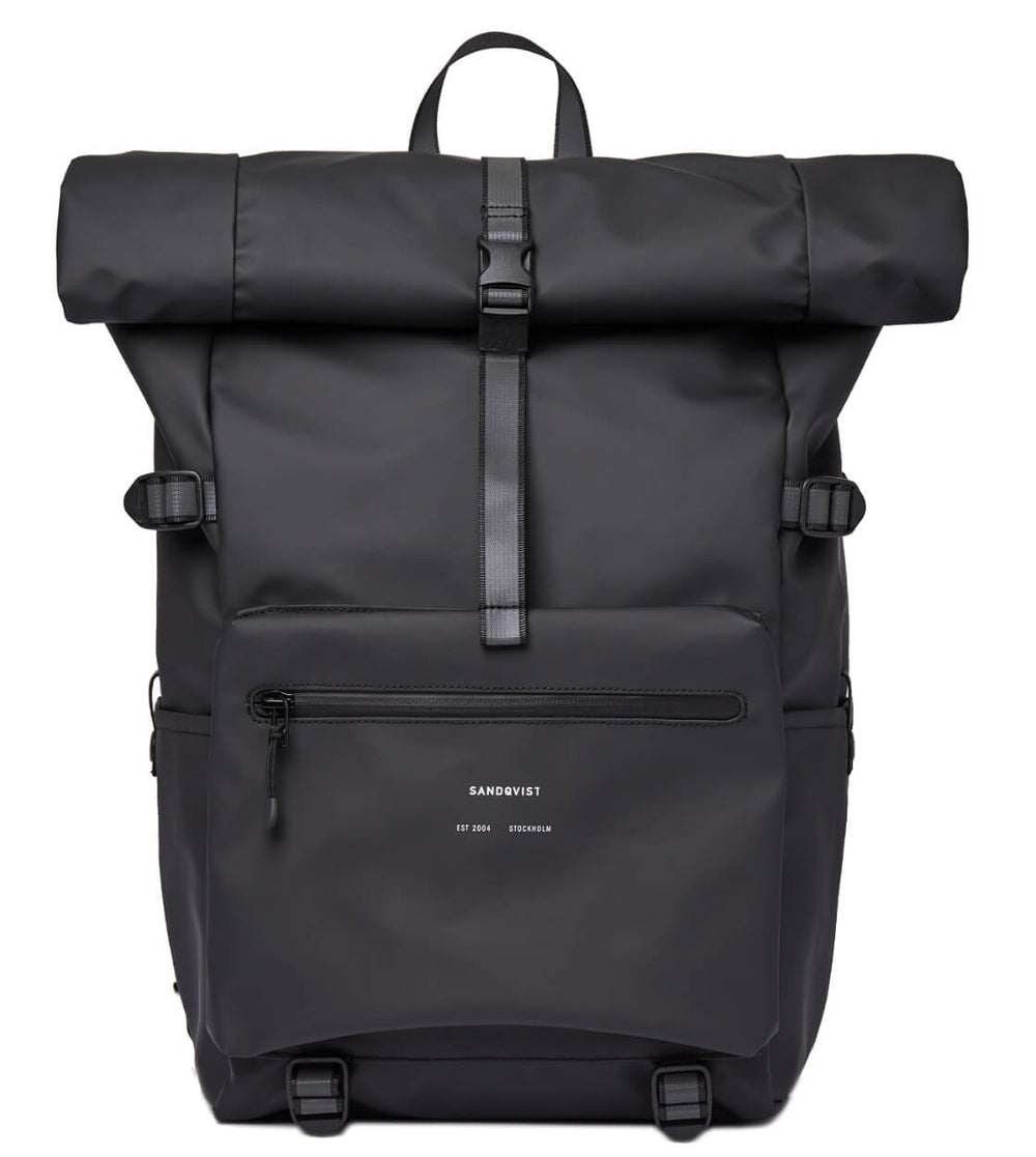 Sandqvist Backpack Ruben 2.0 black