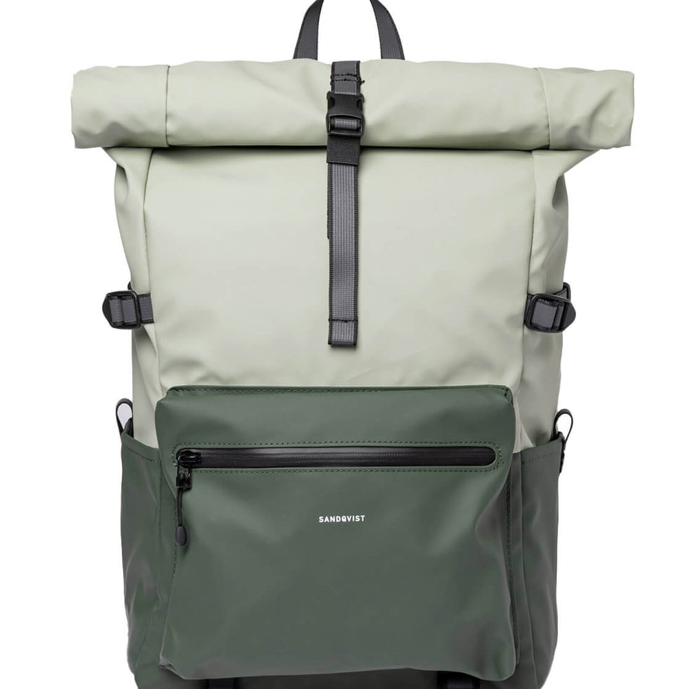 Sandqvist Backpack Ruben 2.0 green multi