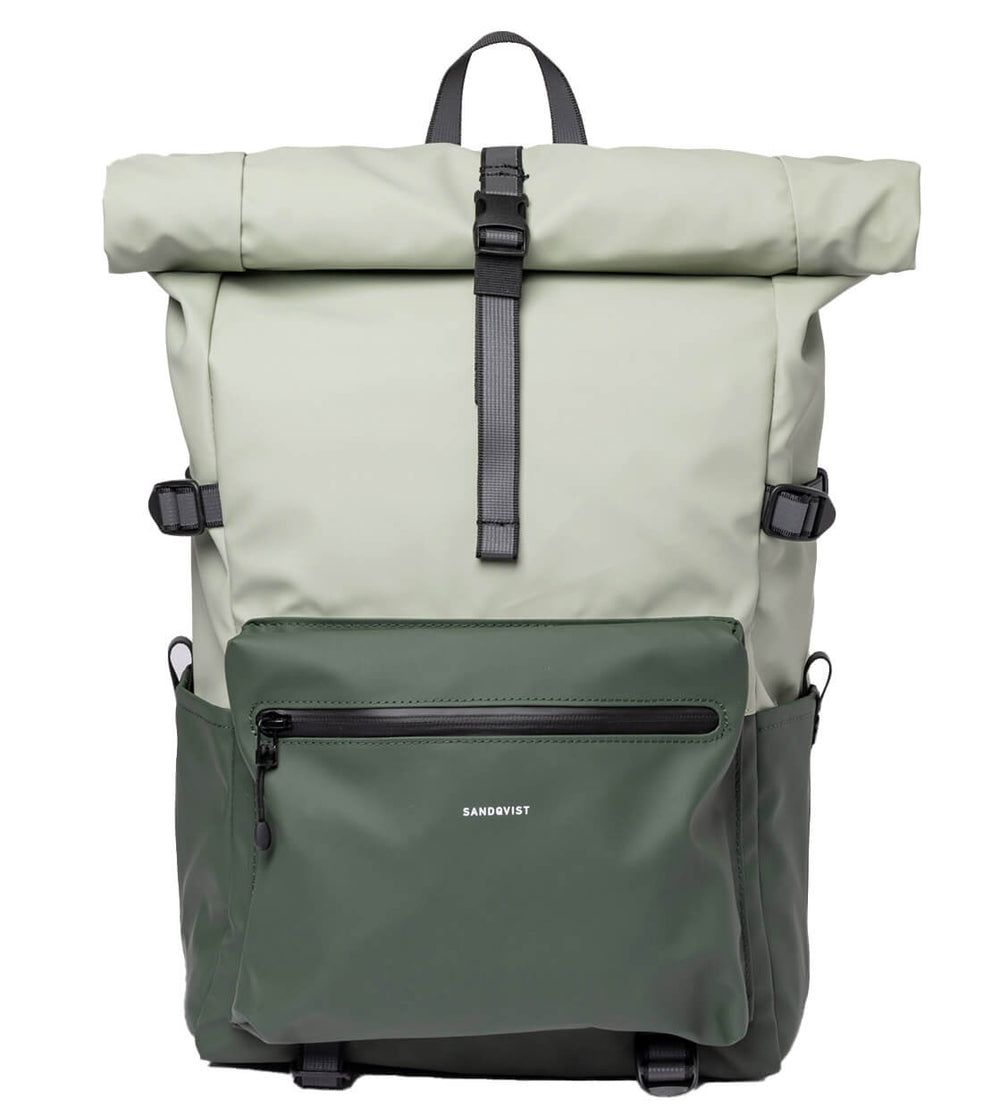 Sandqvist Backpack Ruben 2.0 green multi