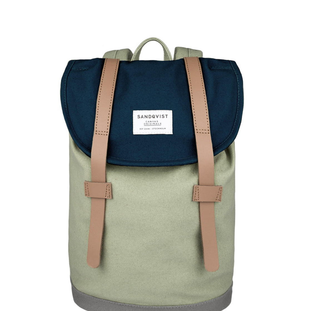 
                      
                        Sandqvist Backpack Stig Mini multi blue/sage/grey
                      
                    