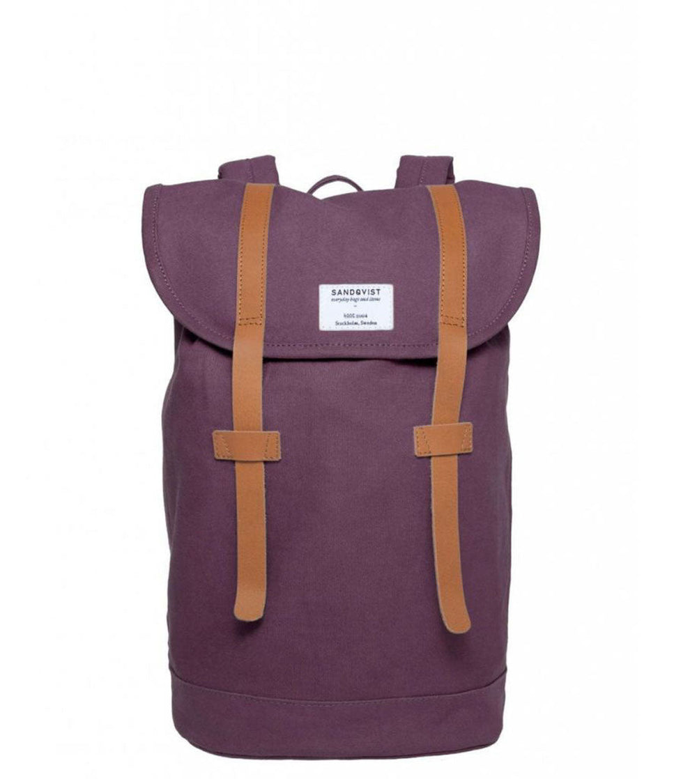 Sandqvist Backpack Stig Mini red plum