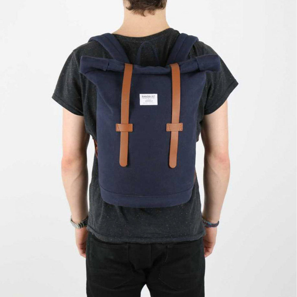 
                      
                        Sandqvist Backpack Stig Rolltop blue
                      
                    
