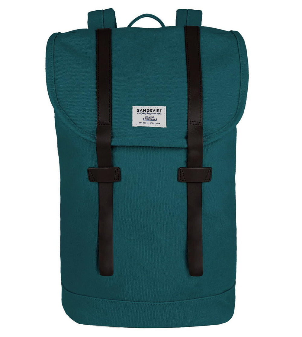 Sandqvist Backpack Stig blue petrol