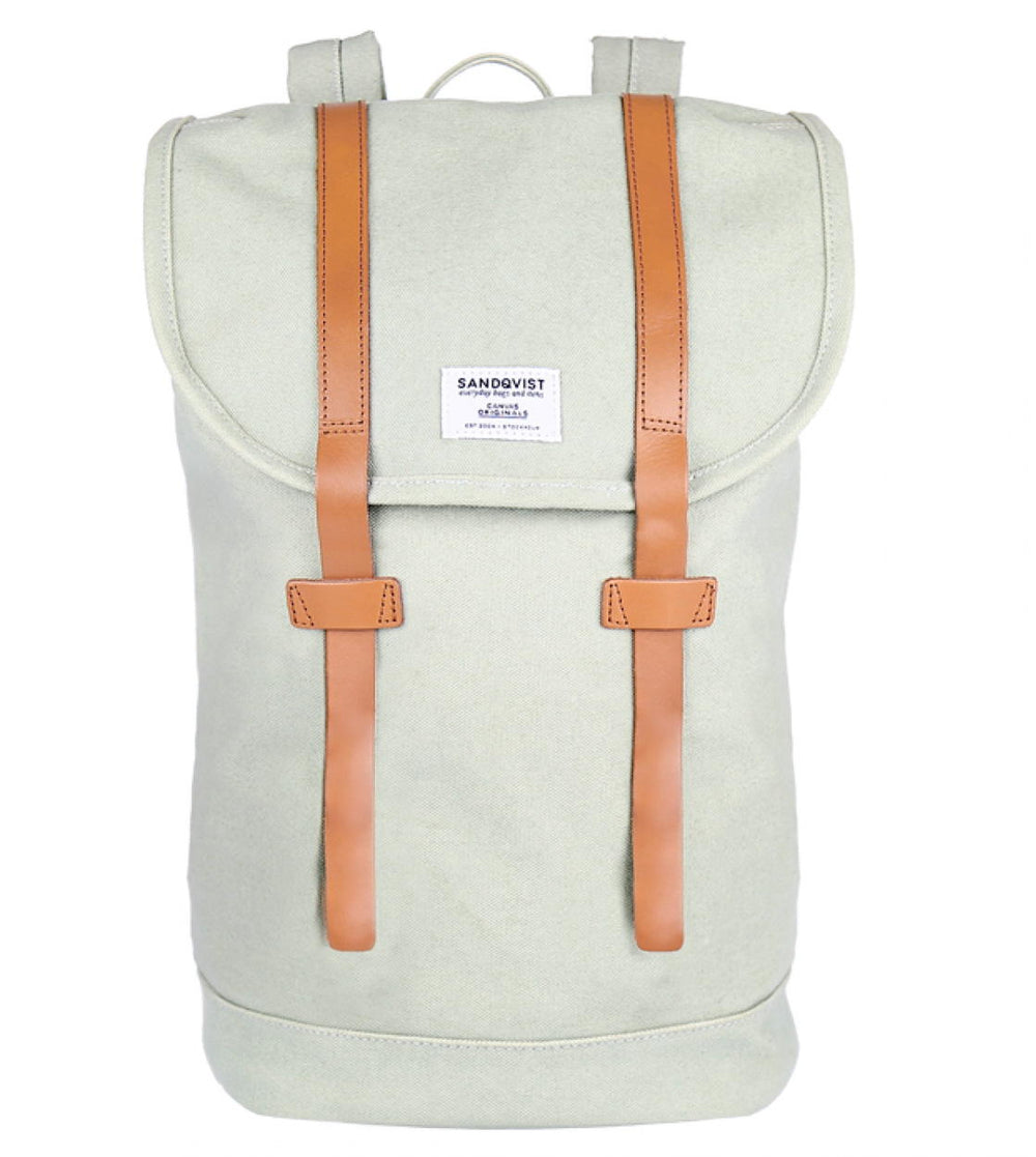 Sandqvist Backpack Stig green sage